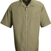 Linden Grey Microfiber Convertible Collar Shirt