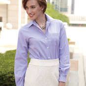 Women's Classic Pincord Spread Collar Shirt